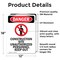 Signmission Safety Culture Sign, 12 in Width, Vinyl Decal, Rectangle OS-2PACK-DS-D-1218-V-1101 - alternate 4